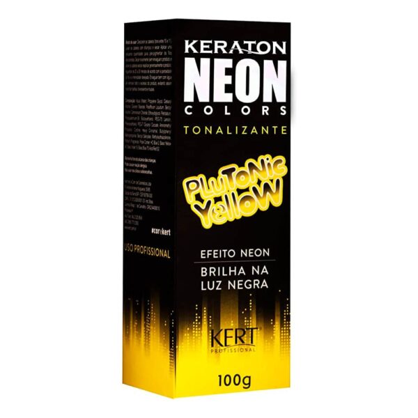 Tonalizante Neon Keraton Plutonic Yellow - 100G